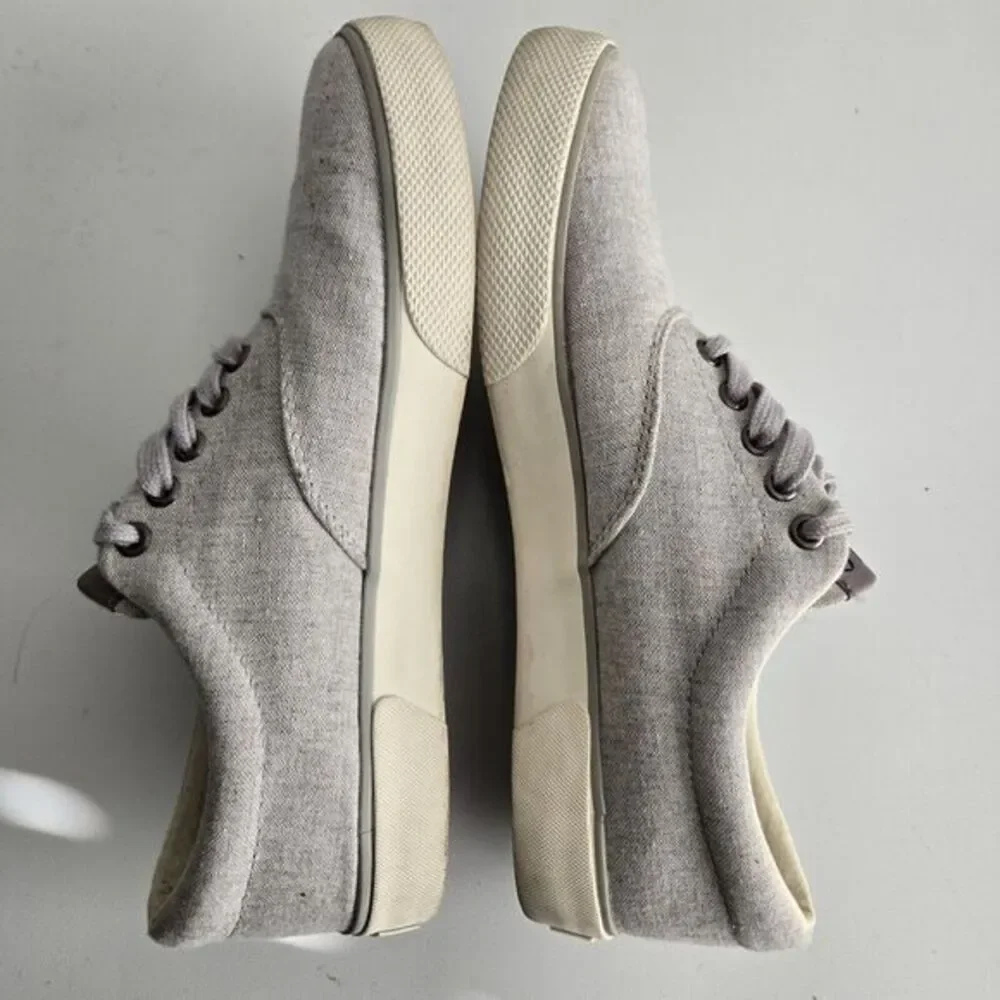 Polo Ralph Lauren Forestmont II Men's Gray Canvas Boat Shoes Sneakers Size 9D‎